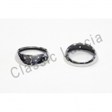 City & direction light outer rings for Lancia Flavia PF Coupe